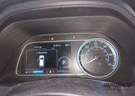 2022 Nissan Leaf S Plus 62 Kwh from USA, damaged, VIN 1N4BZ1BV3NC551533